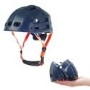 Overade Plixi Fit Foldable Helmet in Blue - L/XL