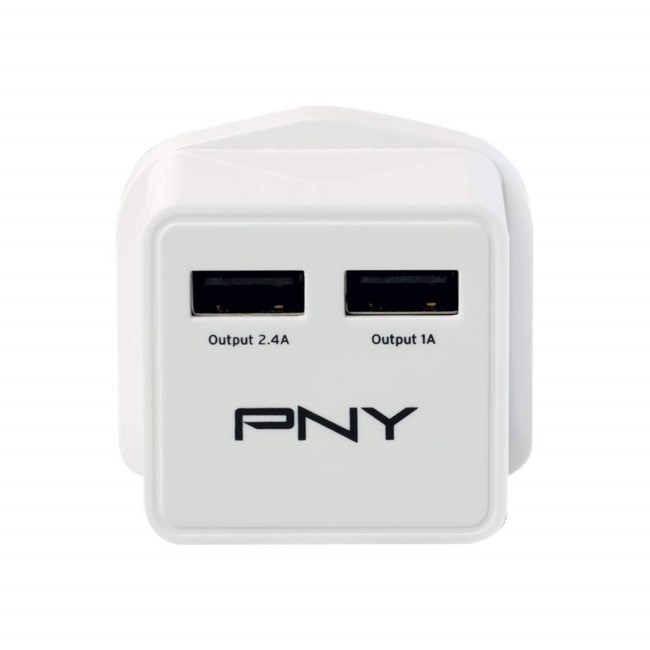 PNY Fast Dual Charger UK 17W