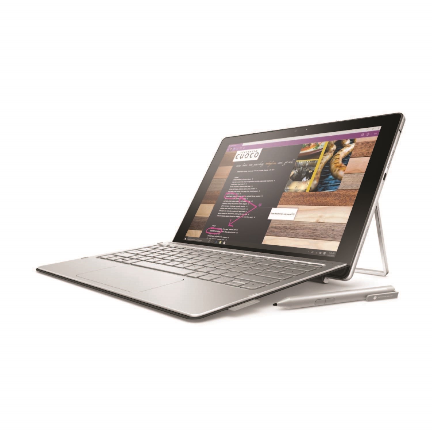 ノートPC hp - HP Spectre x2 Win10/Core i5/8GB/SSD512GB HP、12.3型3K2K液晶を搭載した2in1タブレット「HP Spectre x2
