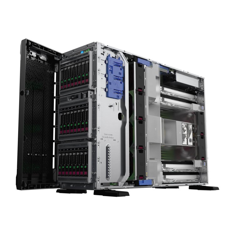 Hewlett Packard HPE ProLiant ML350 Gen10 Tower Intel Xeon-G 5218 16-Core 2.30GHz 22MB 32GB 1 x 32GB PC4-2933Y-R DDR4 2933MHz RDIMM 8 x Hot Plug 2.5in Small Form Factor Smart Carrier Smart Array P408i-