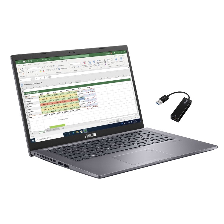 Refurbished ASUS P1411CJA Core i5 10th gen 8GB 256GB 14 Inch Windows 11 Professional Laptop