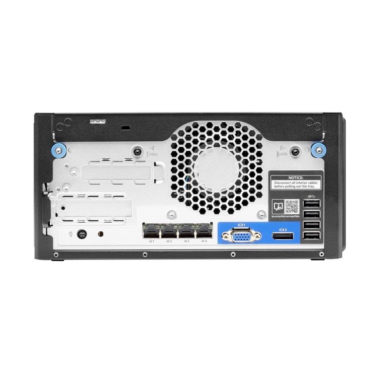 HPE ProLiant MicroServer Gen10 Xeon E-2224 - 3.4 GHz 16GB No HDD - Tower Server