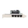 Hewlett Packard HPE I350-T4 - Network adapter - PCIe 2.0 x4 - Gigabit Ethernet x 4 - for Nimble Storage dHCI Medium Solution with HPE ProLiant DL325 Gen10 ProLiant DL325 Gen10