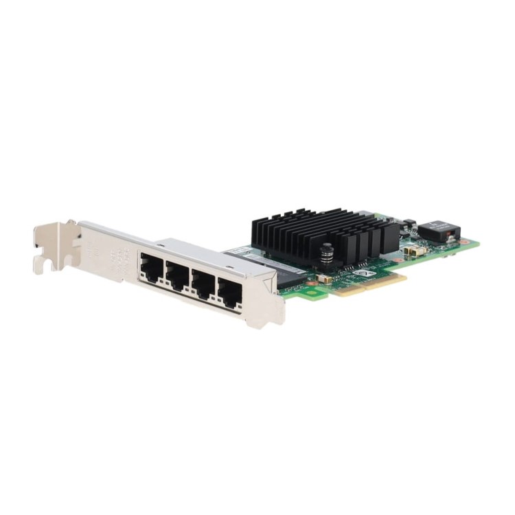 Hewlett Packard HPE I350-T4 - Network adapter - PCIe 2.0 x4 - Gigabit Ethernet x 4 - for Nimble Storage dHCI Medium Solution with HPE ProLiant DL325 Gen10 ProLiant DL325 Gen10