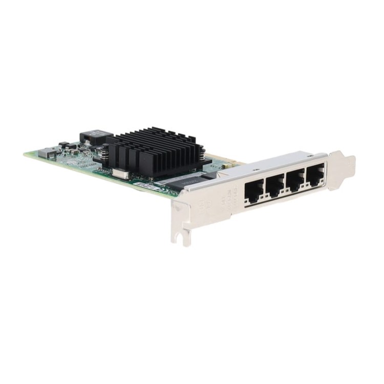 Hewlett Packard HPE I350-T4 - Network adapter - PCIe 2.0 x4 - Gigabit Ethernet x 4 - for Nimble Storage dHCI Medium Solution with HPE ProLiant DL325 Gen10 ProLiant DL325 Gen10
