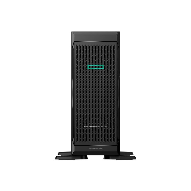 HPE ProLiant ML350 Gen10 Intel Xeon Silver 4210R 2.4GHz 16GB DDR4 SDRAM P408i-a SR Gen10 2.5 SFF SAS/SATA Gigabit Ethernet 800W Tower Server