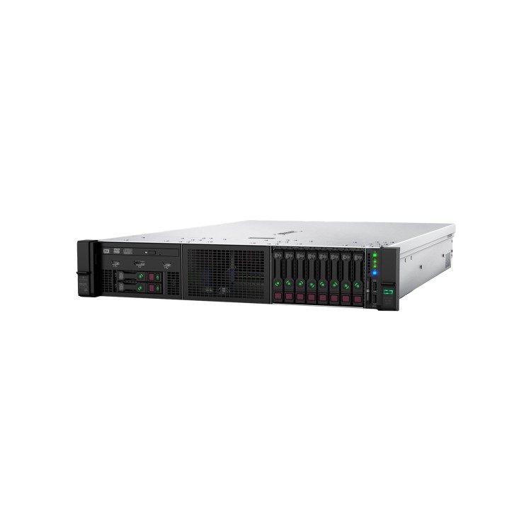 HPE ProLiant DL380 Gen10 Intel Xeon Silver 4208 2.1GHz 8c 1P 32GB DDR4 SDRAM P408i-a 2.5 SFF SAS Gigabit Ethernet 800W Rack-mountable Server