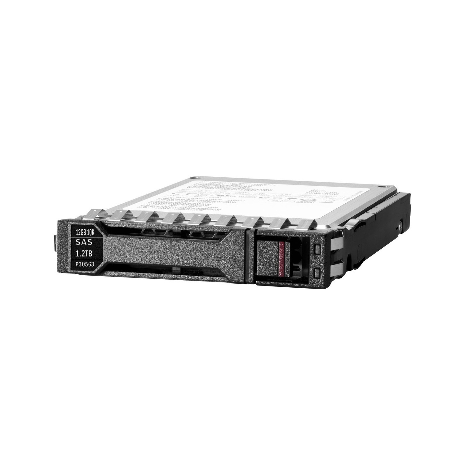 HPE Mission Critical - Hard drive - 1.2 TB - hot-swap - 2.5 SFF - SAS 12Gb/s - 10000 rpm - with HPE Basic Carrier