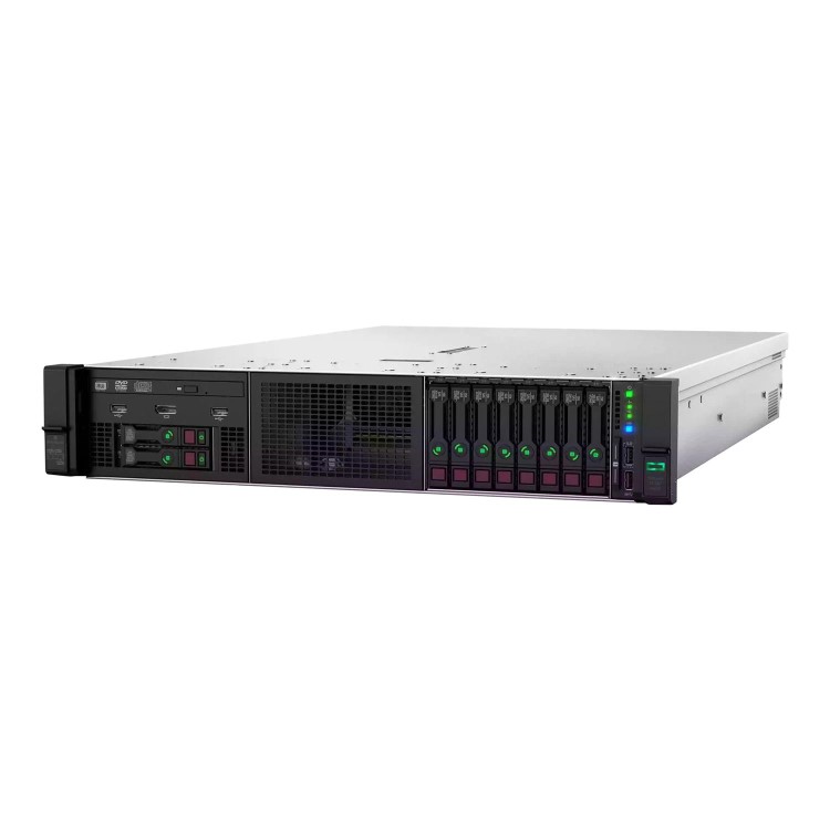HPE ProLiant DL380 Gen10 Intel Xeon-S 4215R 8-Core 3.20GHz 11MB 32GB 1 x 32GB PC4-2933Y DDR4 RDIMM 8 x Hot Plug 2.5in Small Form Factor Smart Carrier NC Smart Array S100i SATA No Optical 800W 3Yr