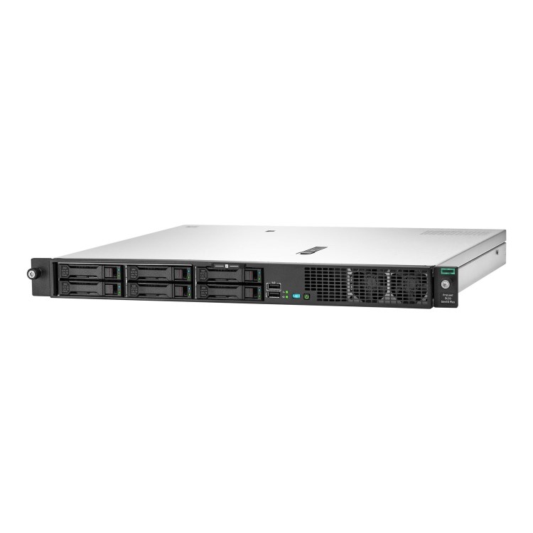 HPE ProLiant DL20 Gen10 Plus Intel Xeon E-2314 2.8GHz 4c 1P 16GB DDR4 SDRAM VROC 2.5 SFF SATA Gigabit Ethernet 500W 1U Rack-mountable Server