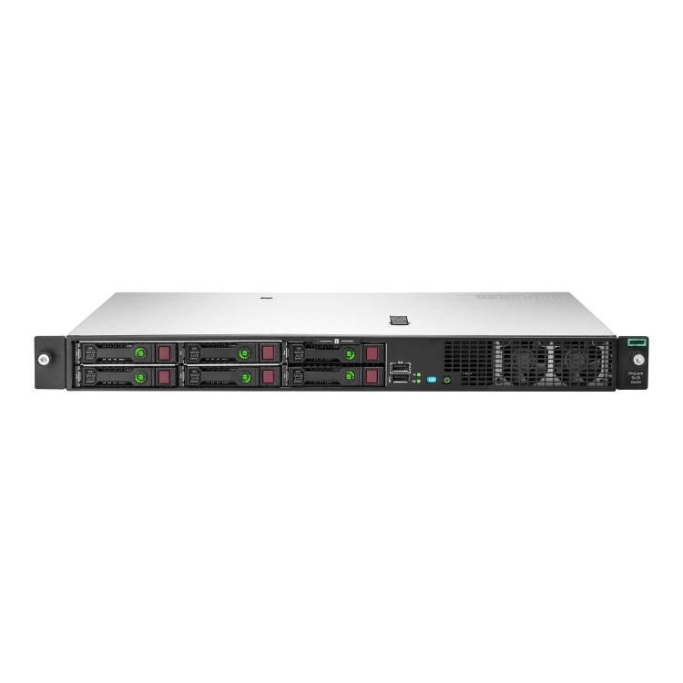 HPE ProLiant DL20 Gen10 Plus Intel Xeon E-2314 2.8GHz 4c 1P 16GB DDR4 SDRAM VROC 2.5 SFF SATA Gigabit Ethernet 500W 1U Rack-mountable Server