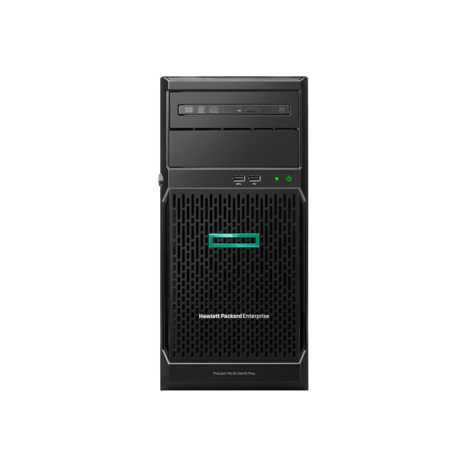 HPE ProLiant ML30 Gen10 Plus Intel Xeon E 2314 Quad Core 2 80GHz 8MB hpe-proliant-ml30-gen10-plus-intel-xeon-e-2314-quad-core-2-80ghz-8mb