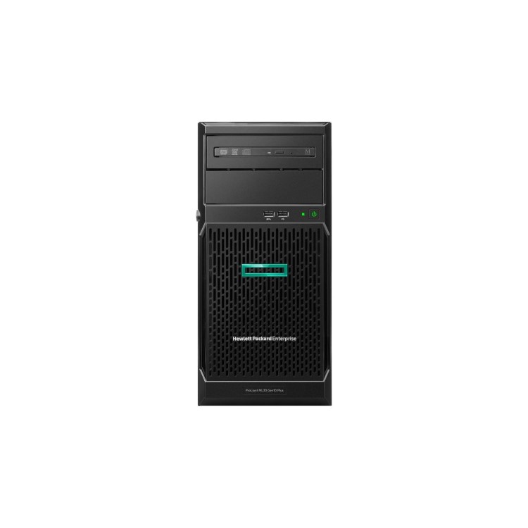 HPE ProLiant ML30 Gen10 Plus Intel Xeon E-2314 Quad-Core 2.80GHz 8MB 16GB 1 x 16GB DDR4 3200AA-E UDIMM 8 x Hot Plug 2.5in Small Form Factor Intel VROC RAID No Optical 500W 3yr Parts 1yr Onsite warrant