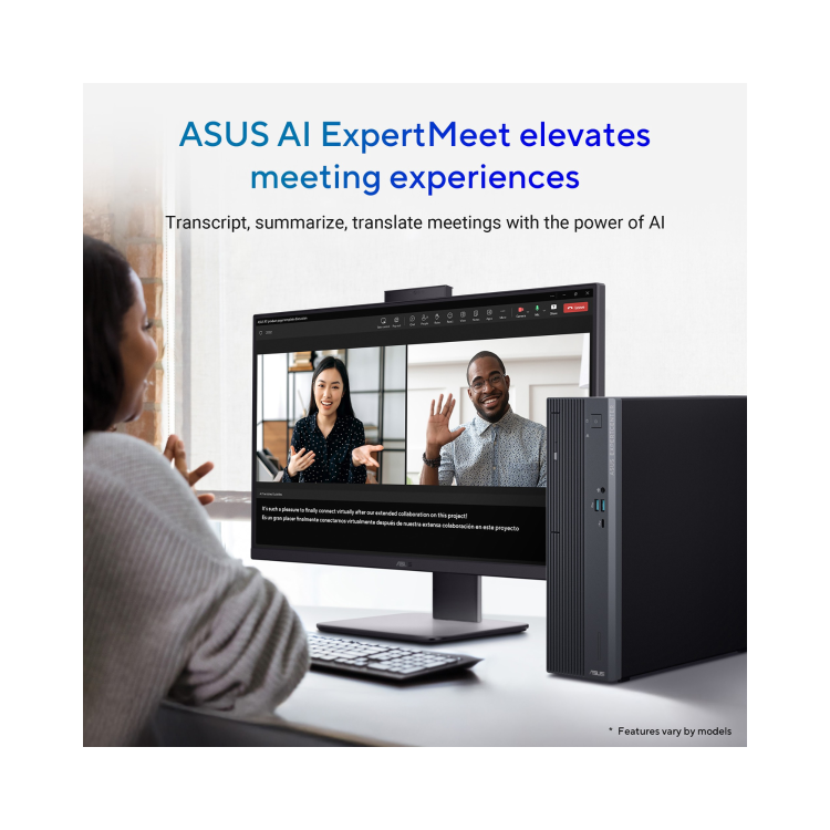 ASUS ExpertCenter SFF Intel Core 7 240H 16GB RAM 512GB SSD Windows 11 Pro Desktop PC