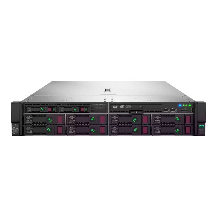 HPE ProLiant DL380 Gen10 Intel Xeon Silver 4210R 2.4GHz 10c 1P 32GB DDR4 SDRAM P408i-a 2.5 SFF SAS Gigabit Ethernet 800W 2U Rack-mountable Server