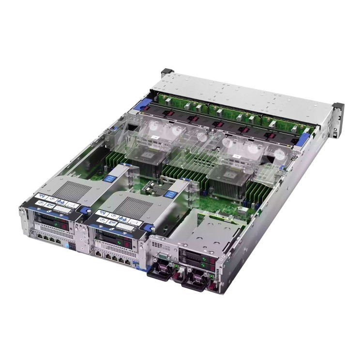 HPE ProLiant DL380 Gen10 Intel Xeon Silver 4210R 2.4GHz 10c 1P 32GB DDR4 SDRAM P408i-a 2.5 SFF SAS Gigabit Ethernet 800W 2U Rack-mountable Server