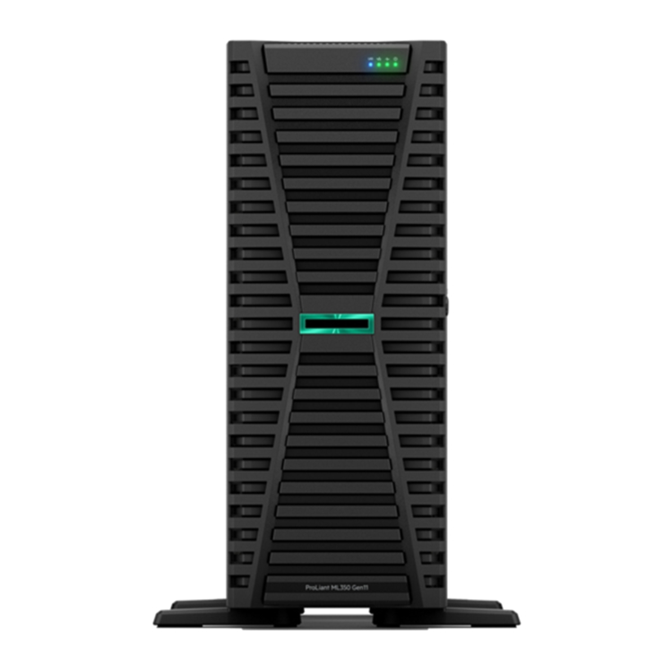 HPE ProLiant ML350 Gen11 Intel Xeon-S 4416+ 20-Core 2.00GHz 37.5MB 32GB 1 x 32GB PC5-4800B RDIMM 8 x Hot Plug 2.5in Small Form Factor x1 Tri-Mode Basic Carrier MR408i-o No Optical 1000W 3 Year Next Bu