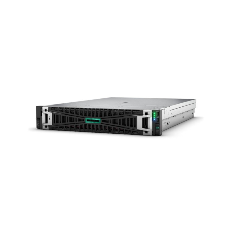 Hewlett Packard HPE ProLiant DL385 Gen11 AMD EPYC 9124 3.0GHz 16c 1P 32GB U.3 BC MR408i-o 2.5 8SFF 1000W Gigabit Ethernet 1U Rack-mountable Server