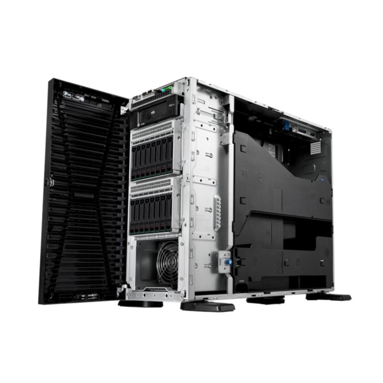 HPE ProLiant ML110 Gen11 Intel Xeon Silver 4510 2.4GHz 12c 64GB RAM 2x480GB HDD 4.5U Tower Server