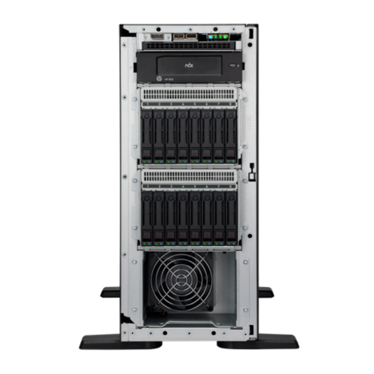 HPE ProLiant ML110 Gen11 Intel Xeon Silver 4510 2.4GHz 12c 32GB RAM 2x4TB HDD 4.5U Tower Server