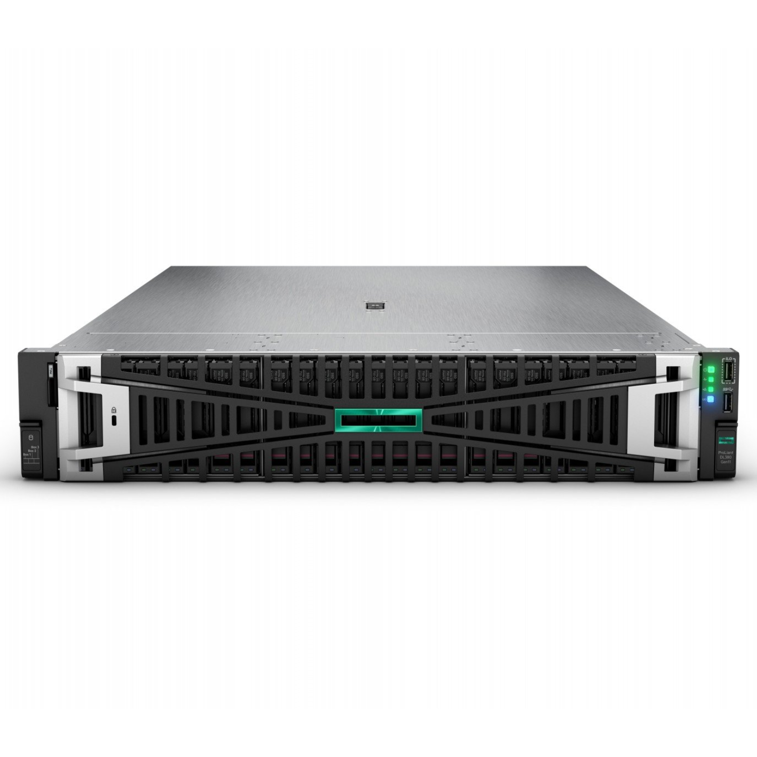 Hewlett Packard Hpe Proliant Dl380 Gen11 4516Y+ Intel Xeon Silver 2.4Ghz 24C 64GB RAM 2X 480GB Rack Server Black,Silver, Laptops Direct - P81786-425