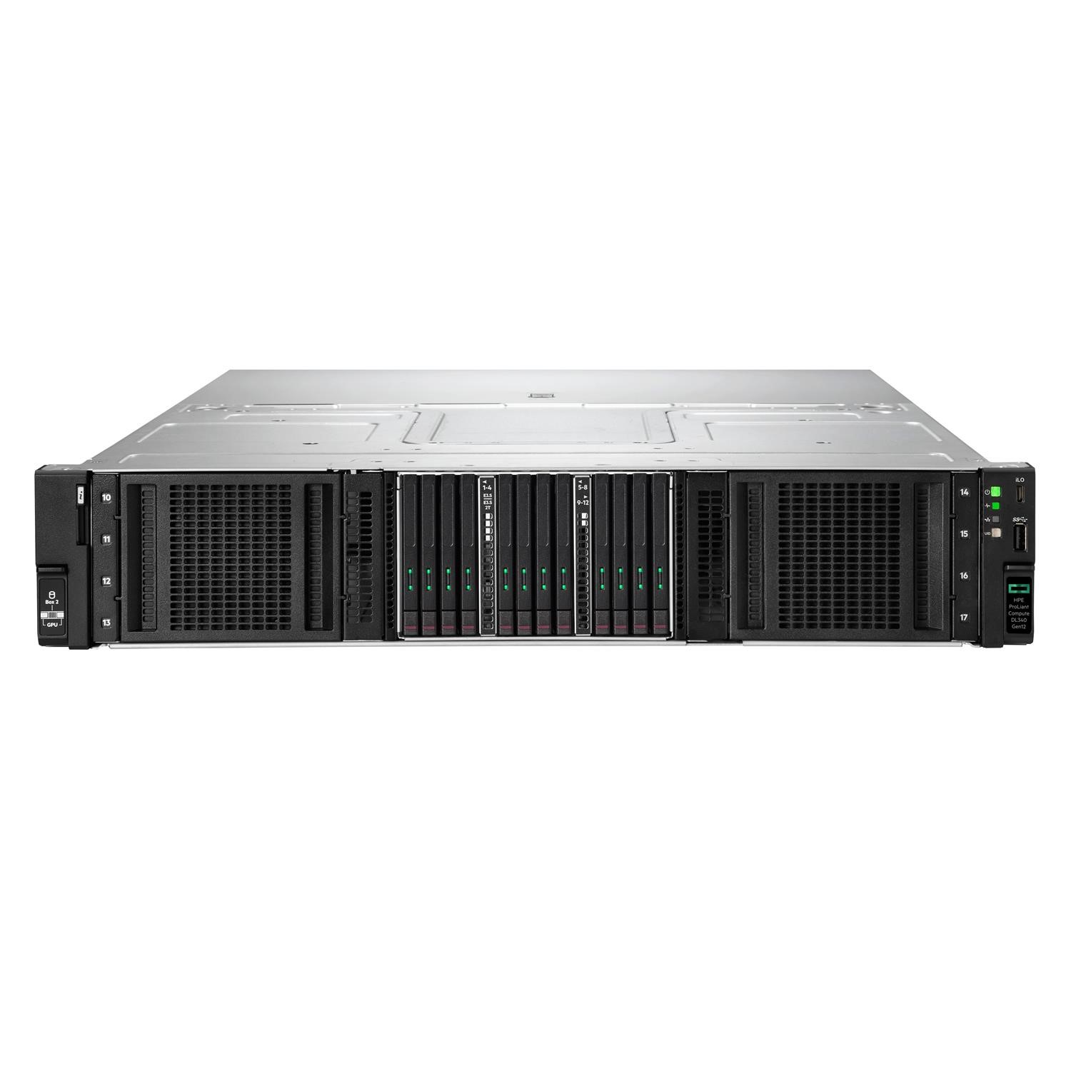 HPE ProLiant Compute DL340 Gen12 6505P 1x64GB R 8SFF MR408i o 2x480GB SSD 2x1000W PS EU Server Thi