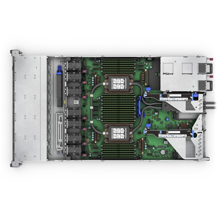 Hewlett Packard HPE ProLiant Compute DL360 Gen12 6505P 12c 2x32GB-R 8SFF MR408i-o 2x480GB SSD 2x1000W PS EU Server - This HPE pre built server includes the following_ - 2 x P69727-B21  HPE 32GB 
