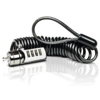 Sweex Cable Combination Lock Steel Curled - Black