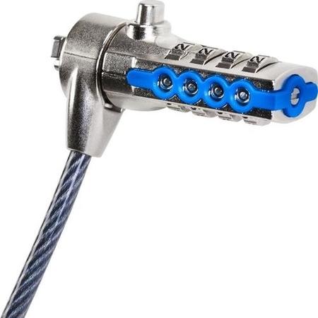 GRADE A1 - Targus Defcon Cable Lock - 4 Digit Combination