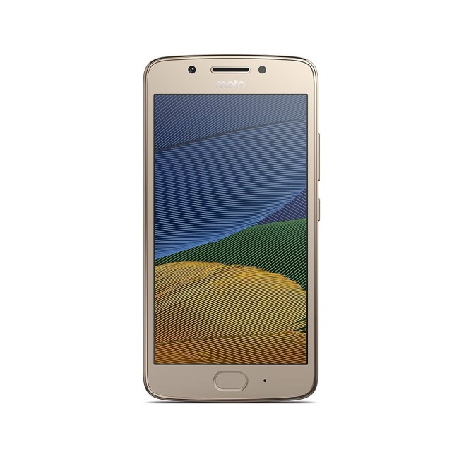 Grade C Motorola Moto G5 Fine Gold 5" 16GB 4G Unlocked & SIM Free