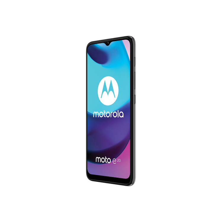 Refurbished Motorola Moto E20 32GB 4G SIM Free Smartphone - Graphite Grey