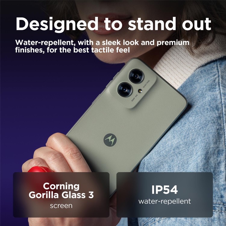 Motorola Moto G55 Smoky Green 6.5" 256GB 5G Unlocked & SIM Free