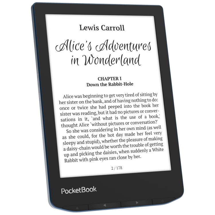 PocketBook Verse Pro Azure Blue 6" 16GB Wi-Fi e-Reader