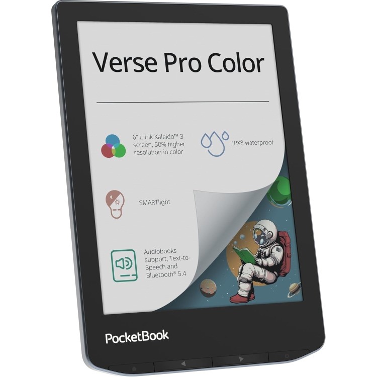 Pocketbook Verse Pro Color Stormy Sea 6" 16GB Wi-Fi e-Reader