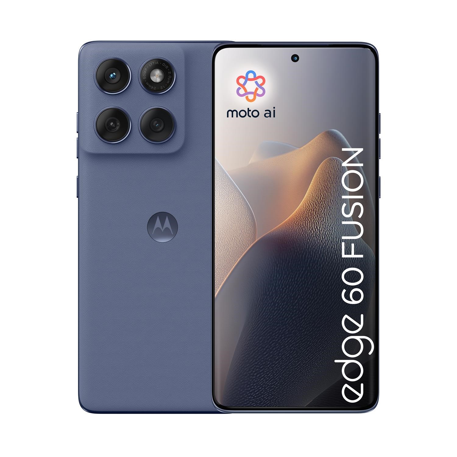 Motorola Edge 60 Fusion Pantone Slipstream 6.67 256GB 5G Unlocked & Sim Free Smartphone Grey, Laptops Direct - PB7E0040GB