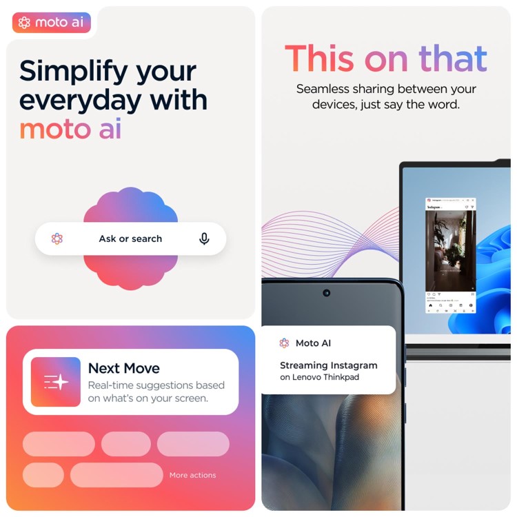 Motorola Edge 60 Pantone Gibraltar Sea 6.67" 512GB 5G Unlocked & SIM Free Smartphone