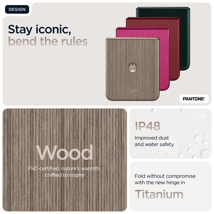 Motorola Razr 60 Ultra Pantone Mountain Trail 7" 512GB 5G Unlocked & SIM Free Smartphone