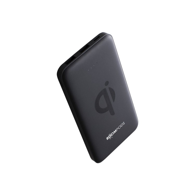 BoomPods Powerboom Qi  Wireless Powerbank 10000mAh Black