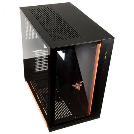 Lian-Li PC-O11 Dynamic Razer Edition Mid Tower Case - Black Tempered Glass