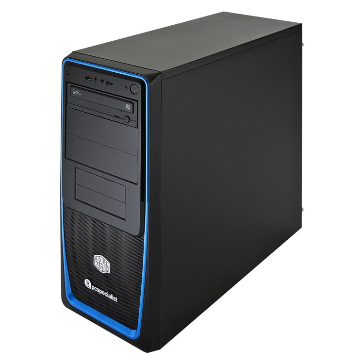 PC Specialist Core i3-6100 3.70GHz 8GB 1TB GeForce GTX 750Ti 2GB DVD-RW Windows 10 Gaming Desktop