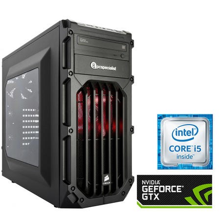 PC Specialist Core i5-6400 8GB 1TB GeForce GTX 1060 3GB DVD