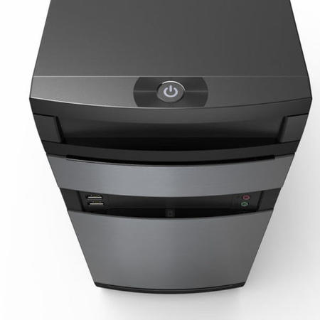 Punch Technology Contender Silver mATX Pentium G6400 8GB 120GB SSD Windows 10 Pro Desktop PC