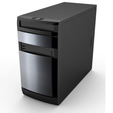 Punch Technology Contender Silver mATX Pentium G6400 8GB 120GB SSD Windows 10 Pro Desktop PC