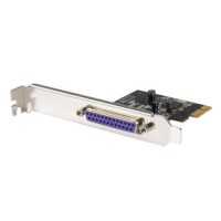 StarTech 1 Port PCI Express Dual Profile Parallel Adapter Card -  SPP/EPP/ECP