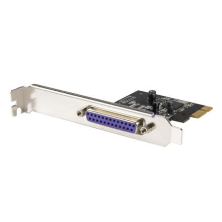 StarTech 1 Port PCI Express Dual Profile Parallel Adapter Card -  SPP/EPP/ECP