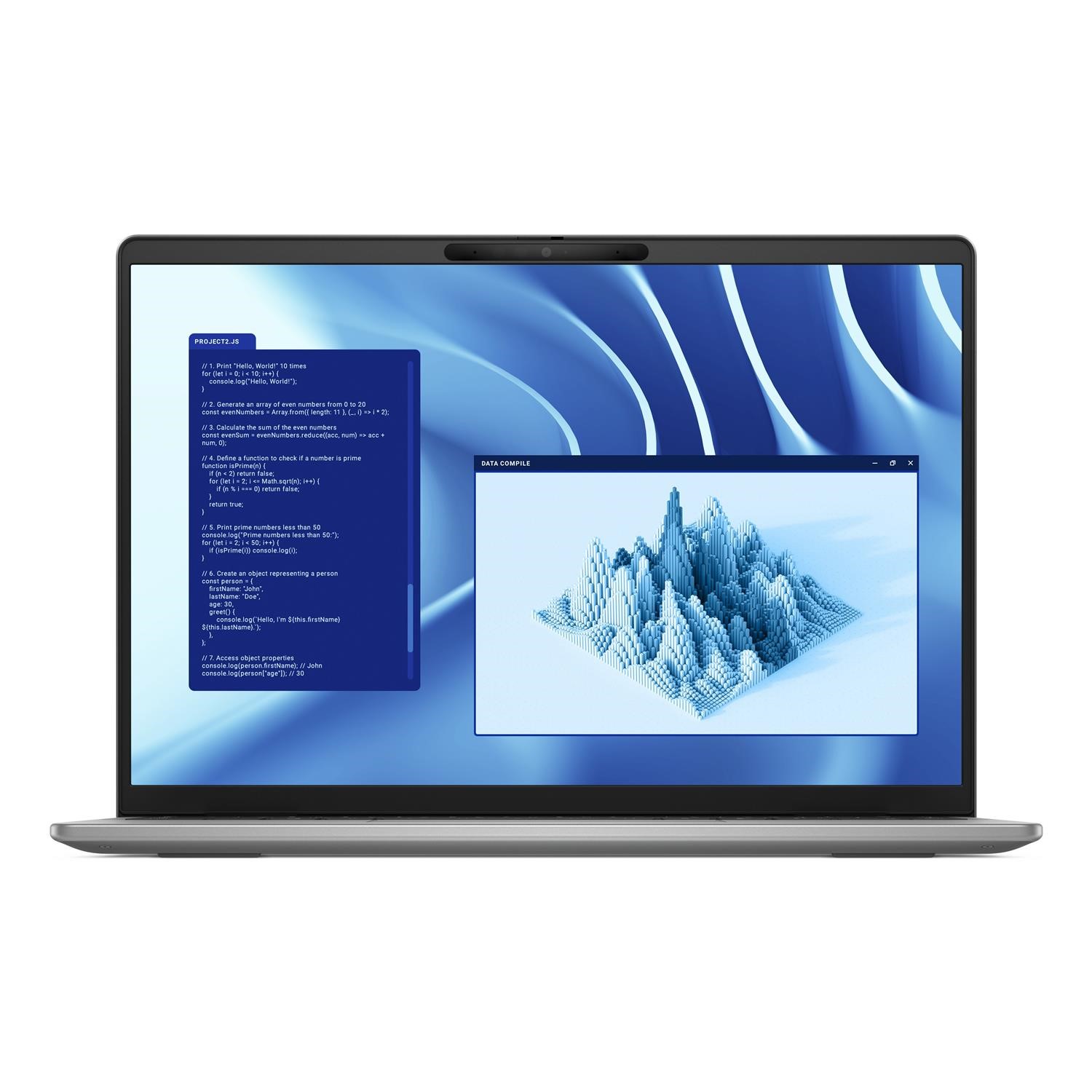 Dell Latitude 7455 Qualcomm X1p-64-100 16GB RAM 512GB SSD 14 Inch Windows 11 Pro Laptop Grey, Laptops Direct - PF0TH