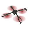 GRADE A1 - ProFlight Orbit Folding Camera Drone with GPS &amp; 1080p FPV Camera &amp; follow me mode