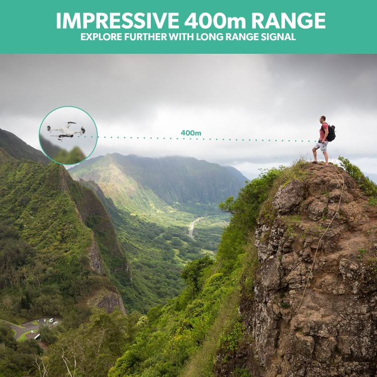 GRADE A2 - Proflight D19 Foldable Drone with 2.7K Camera