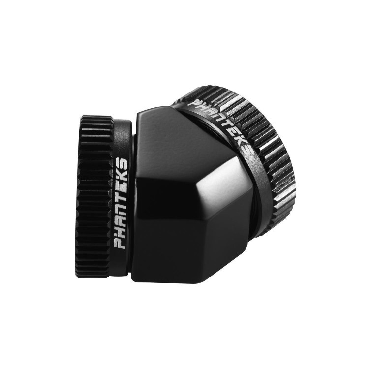 Phanteks 16mm Hard TubeAdapter 45 - Black