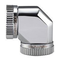 Phanteks 16mm Hard TubeAdapter 90 - Chrome